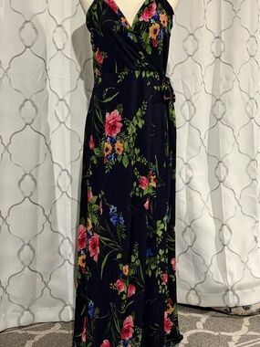 le lis ranada faux wrap knit maxi dress | Dresses | Nwt Le Lis National Football League